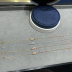 ¡®Jewelicorn¡¯FORCE 10 DIAMOND CHAIN LINK PINK GOLD BRACELET