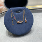 ¡®Jewelicorn¡¯FORCE 10 DIAMOND CHAIN LINK PINK GOLD BRACELET