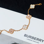 ¡®Jewelicorn¡¯CLOVER BRACELET 5 MOTIF WHITE MOP DIAMOND