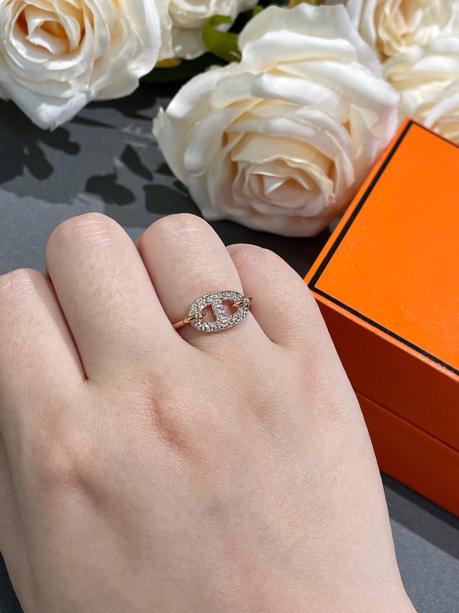 ¡®Jewelicorn¡¯RONDE SMALL DIAMOND RING