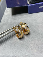 ¡®Jewelicorn¡¯BEE LOVE DIAMOND HOOP EARRINGS