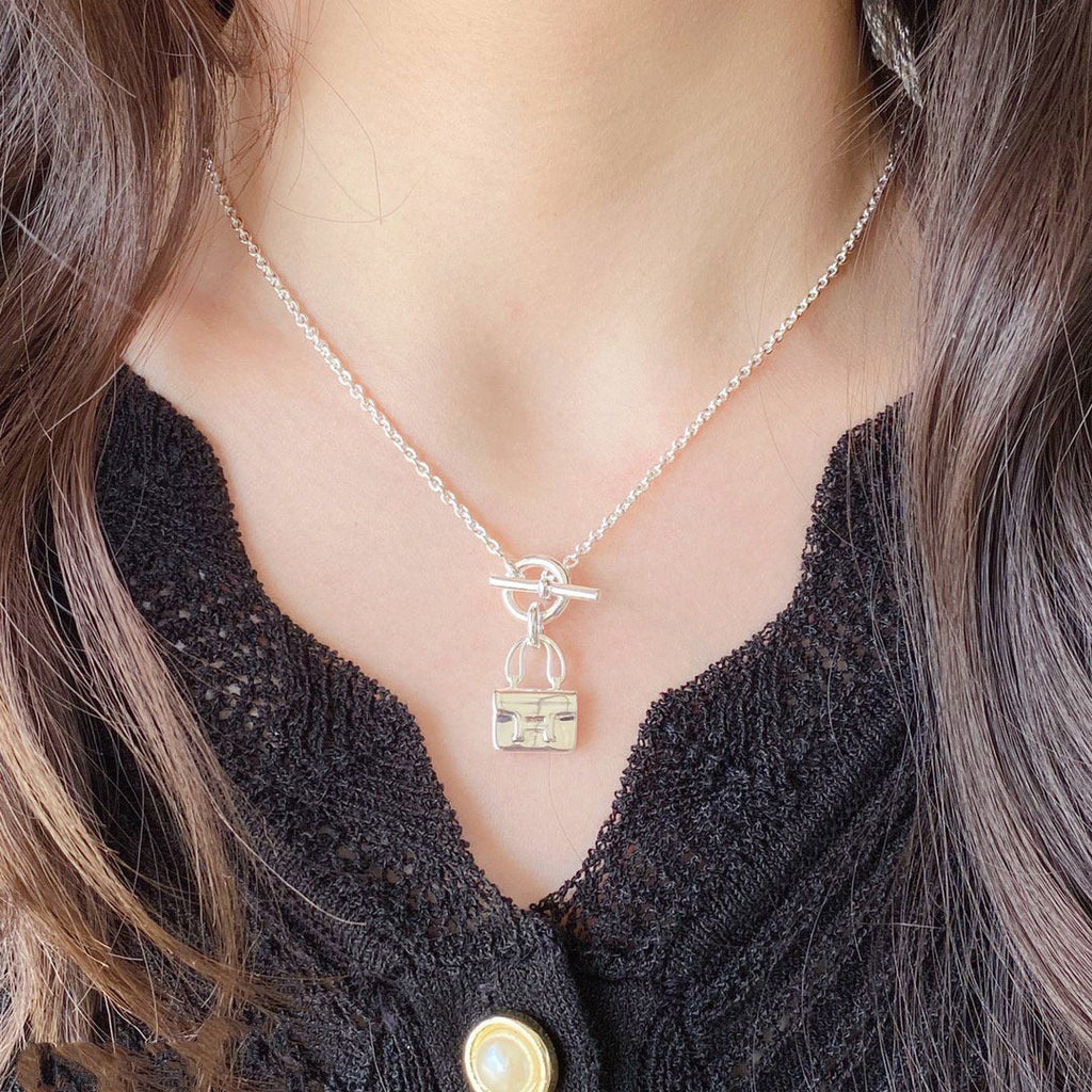 ¡®Jewelicorn¡¯CONSTANCE PEDANT SILVER NECKLACE