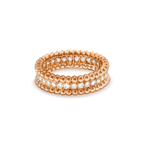 ¡®Jewelicorn¡¯PERLEE DIAMOND ROSE GOLD RING