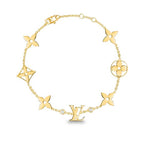 ¡®Jewelicorn¡¯STAR AND SUN 7 MOTIFS GOLD BRACELET