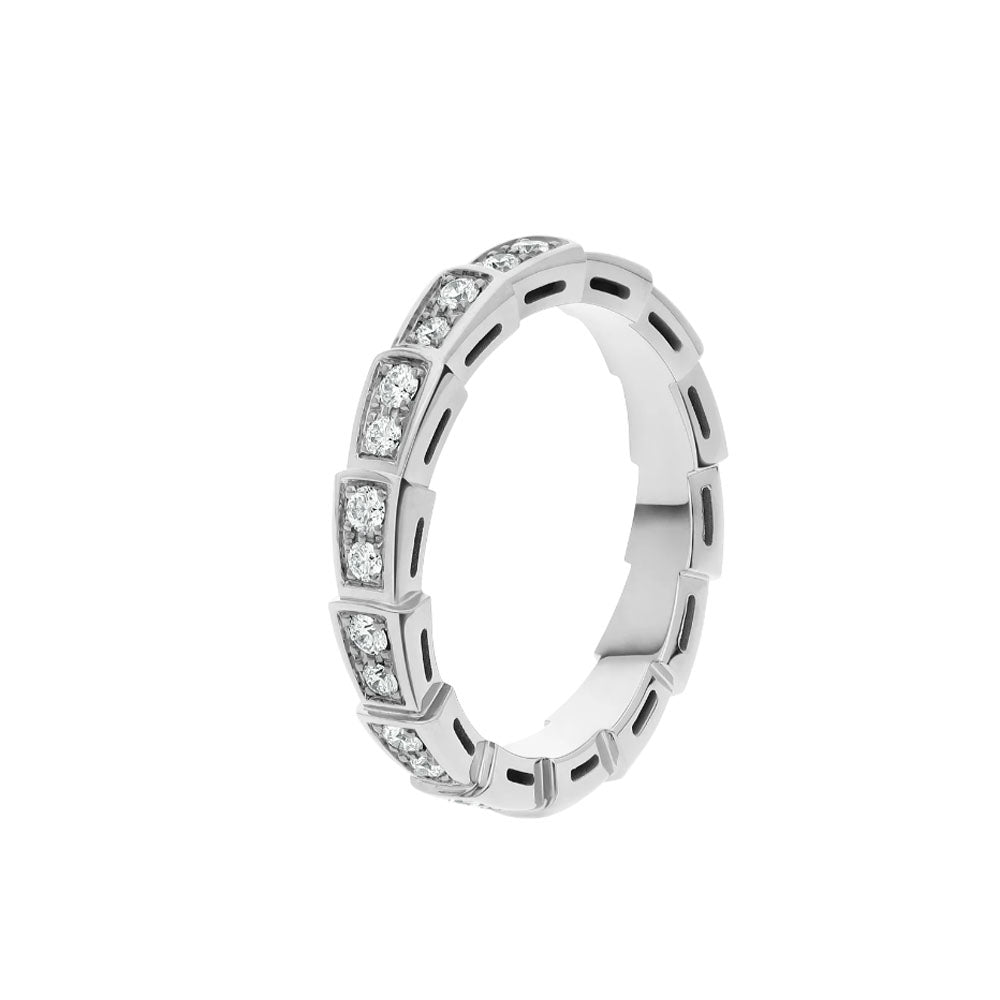 ¡®Jewelicorn¡¯SERPENTI RING SILVER DIAMOND PAVED 3MM
