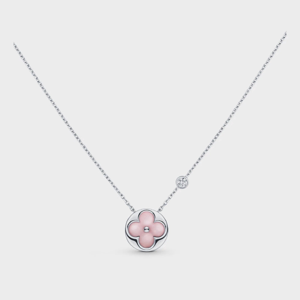 ¡®Jewelicorn¡¯SUN MOTIF PINK MOP SILVER BRACELET