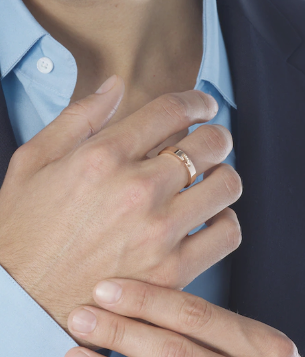 ¡®Jewelicorn¡¯ALLIANCE LIENS VIDENCE DIAMOND 4MM RING