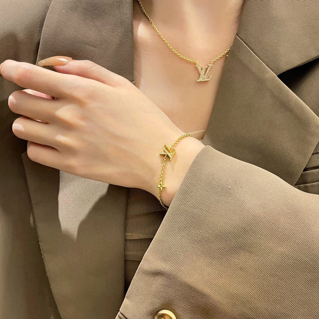 ¡®Jewelicorn¡¯LOGO STAR MOTIF GOLD BRACELET