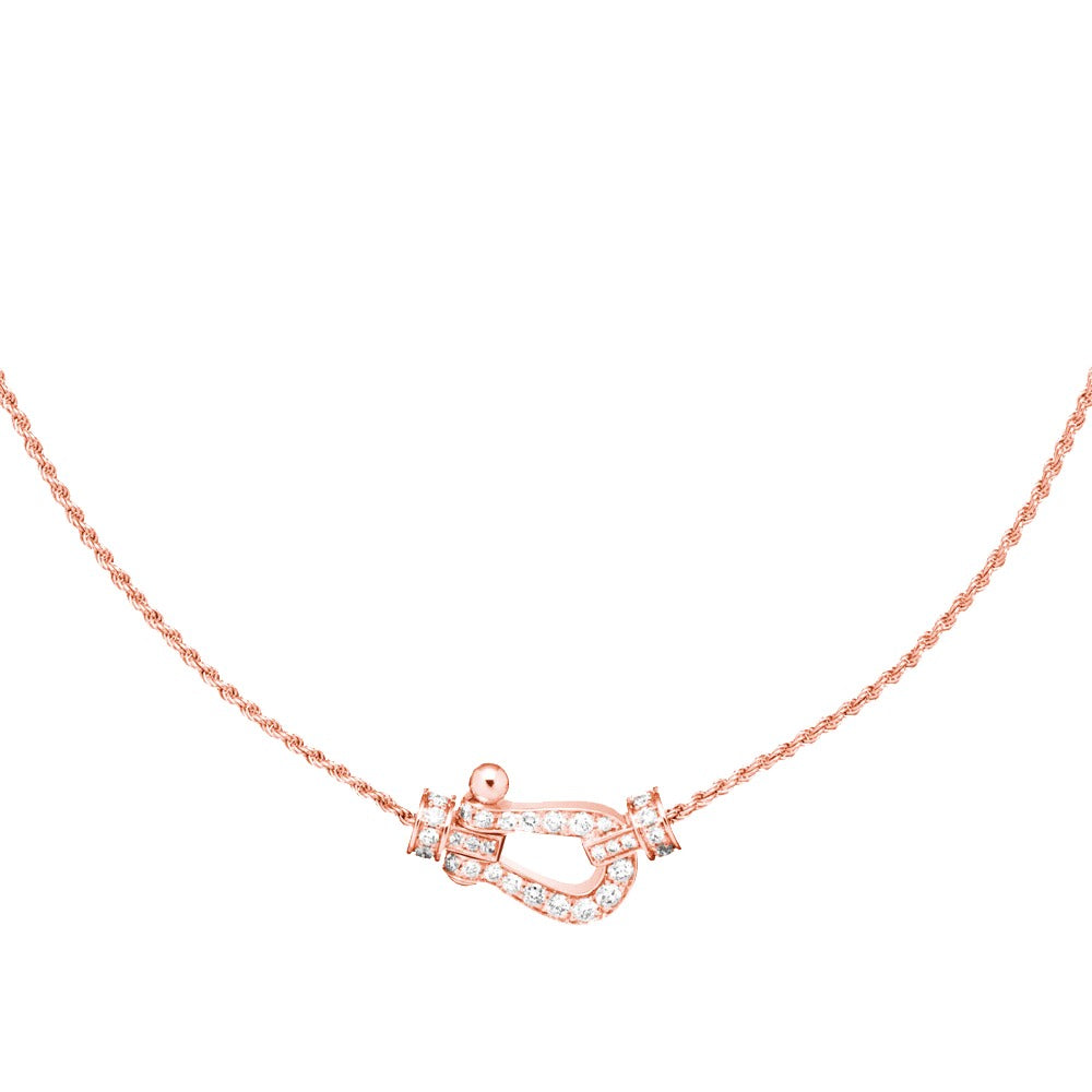 ¡®Jewelicorn¡¯FORCE 10 PINK GOLD DIAMOND NECKLACE