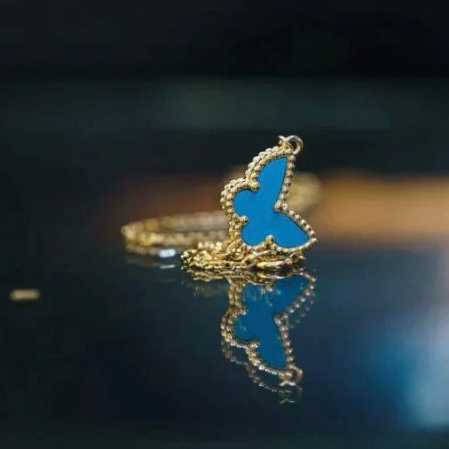 ¡®Jewelicorn¡¯BUTTERFLY TURQUOISE BUTTERFLY BRACELET