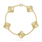 ¡®Jewelicorn¡¯CLOVER 5 FLOWERS LASER BRACELET