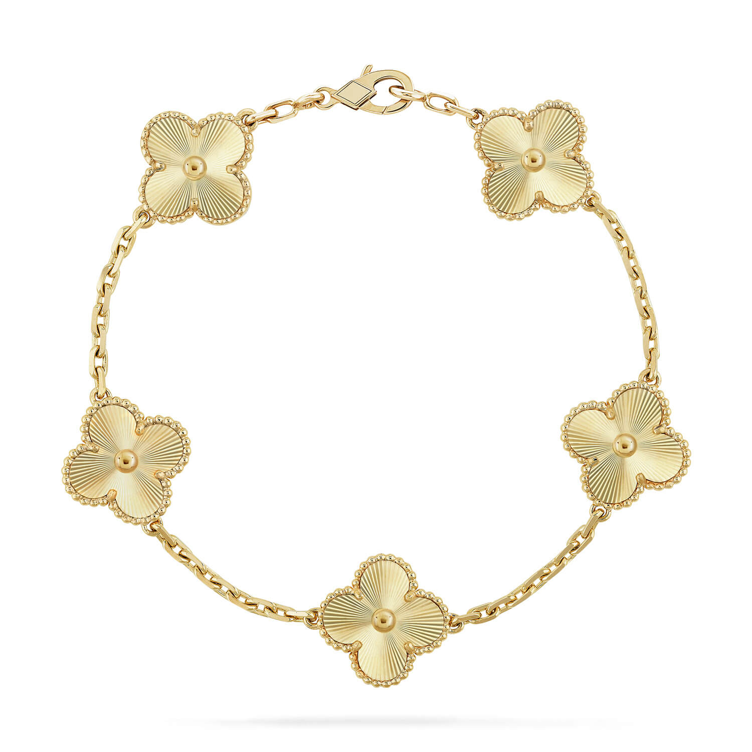 ¡®Jewelicorn¡¯CLOVER 5 FLOWERS LASER BRACELET