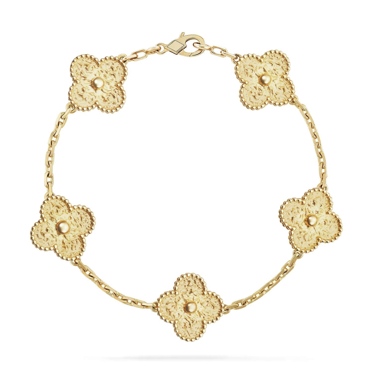 ¡®Jewelicorn¡¯CLOVER 5 MOTIFS BRONZING BRACELET