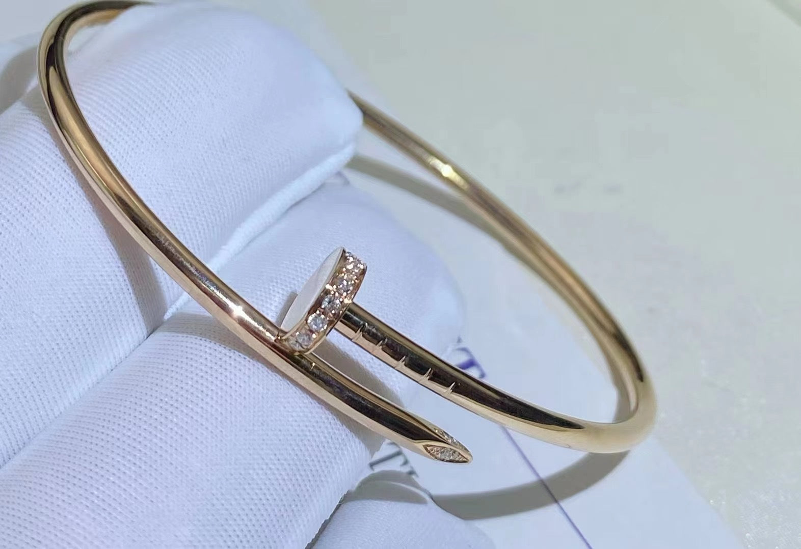 ¡®Jewelicorn¡¯JUSTE BRACELET 2.5MM DIAMONDS