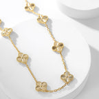 ¡®Jewelicorn¡¯CLOVER 10 MOTIFS LASER NECKLACE