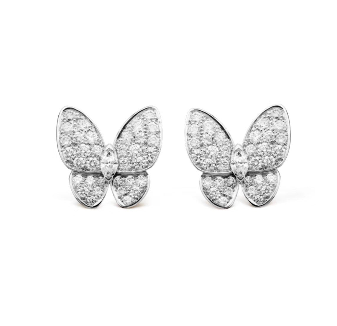 ¡®Jewelicorn¡¯BUTTERFLY ALL DIAMOND EARRINGS