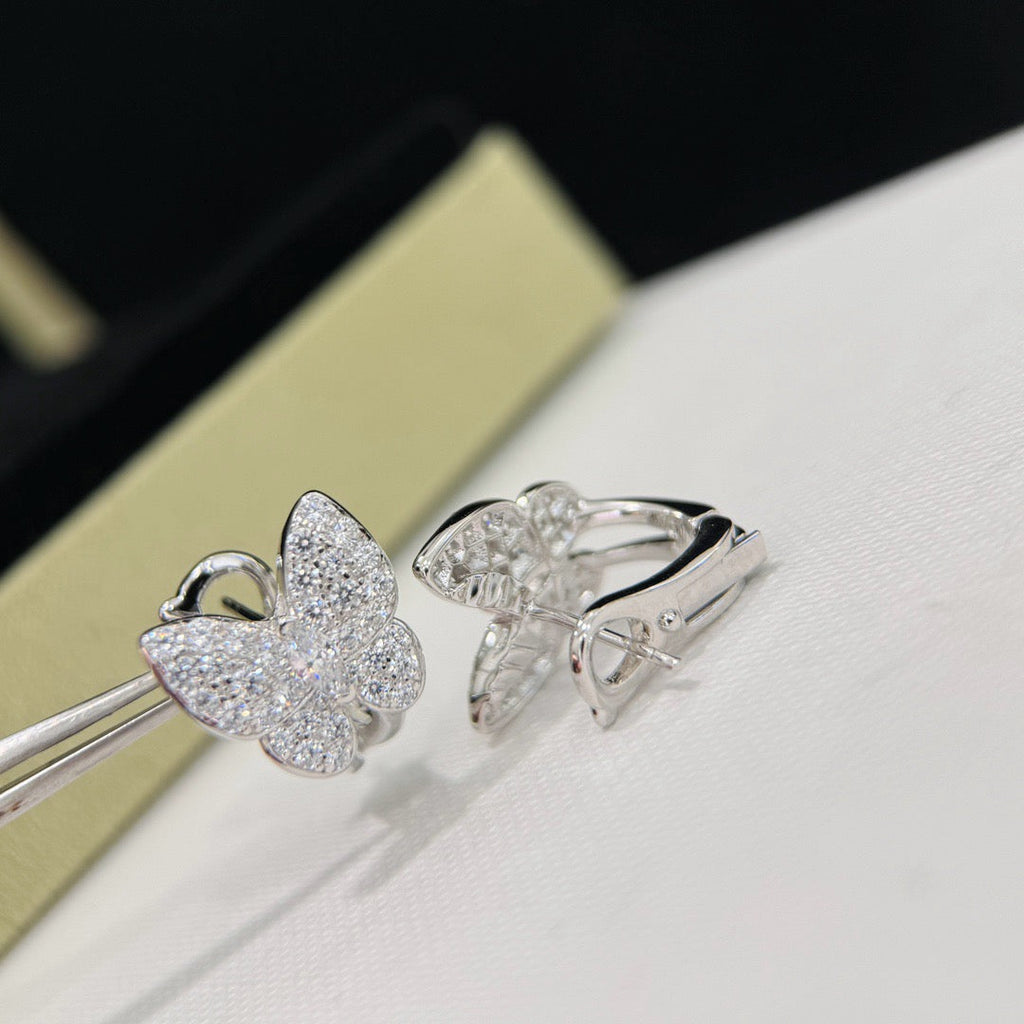 ¡®Jewelicorn¡¯BUTTERFLY ALL DIAMOND EARRINGS