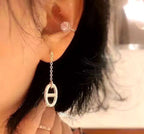 ¡®Jewelicorn¡¯CHAINE TASSEL EARRINGS