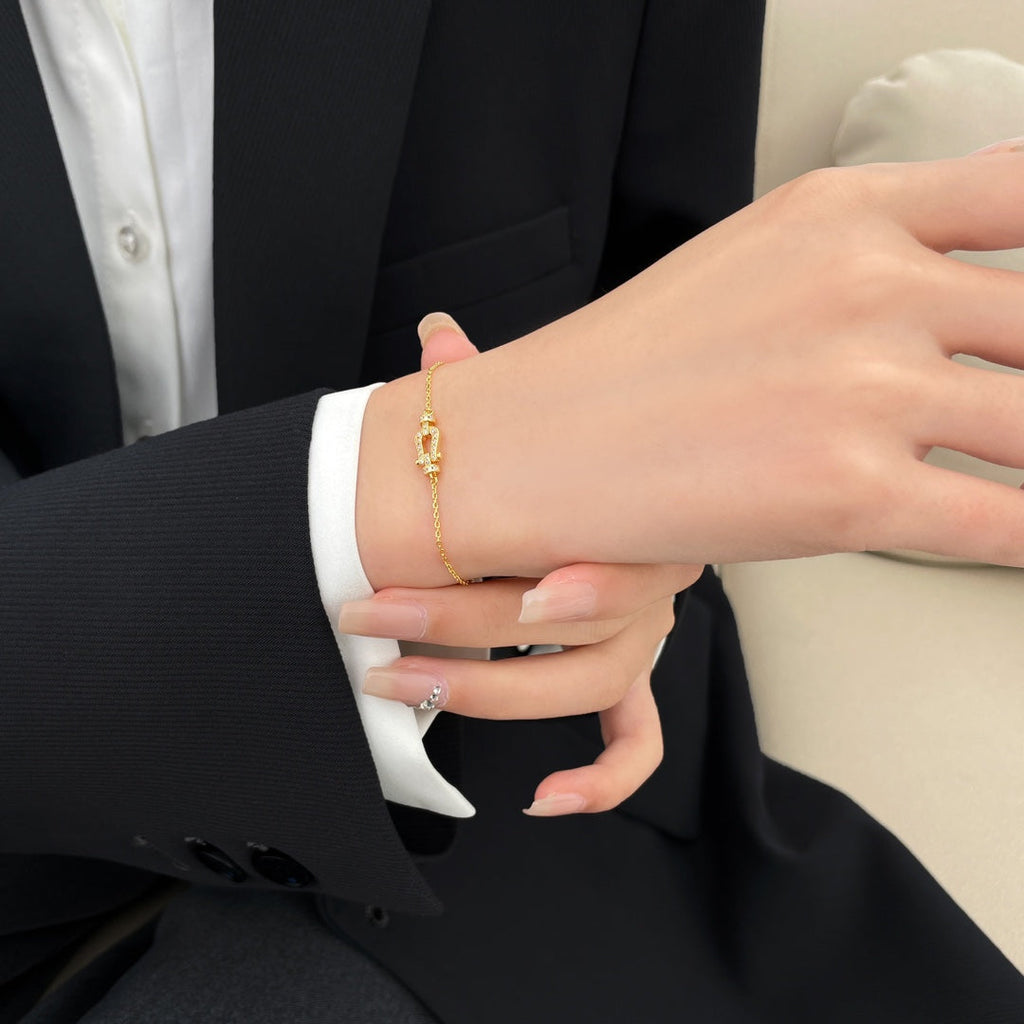 ¡®Jewelicorn¡¯FORCE 10 SMALL CHAIN BRACELET