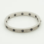 ¡®Jewelicorn¡¯LOVE BRACELET 6.1MM DIAMOND-PAVED CERAMIC