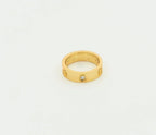¡®Jewelicorn¡¯LOVE RING 5.5MM 3 DIAMONDS GOLD