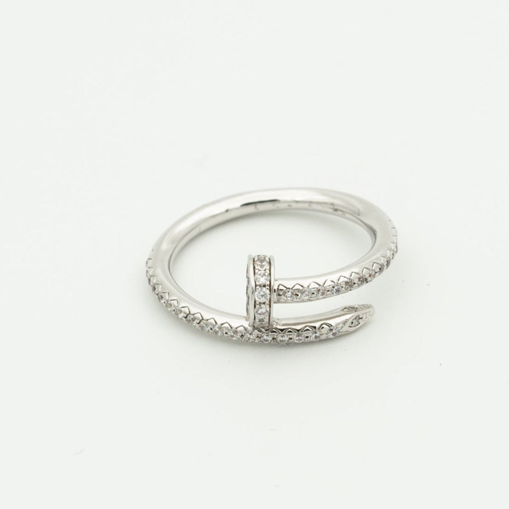 ¡®Jewelicorn¡¯JUSTE RING 1.8MM SILVER DIAMONDS