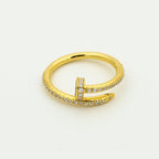 ¡®Jewelicorn¡¯JUSTE RING 1.8MM GOLD DIAMONDS