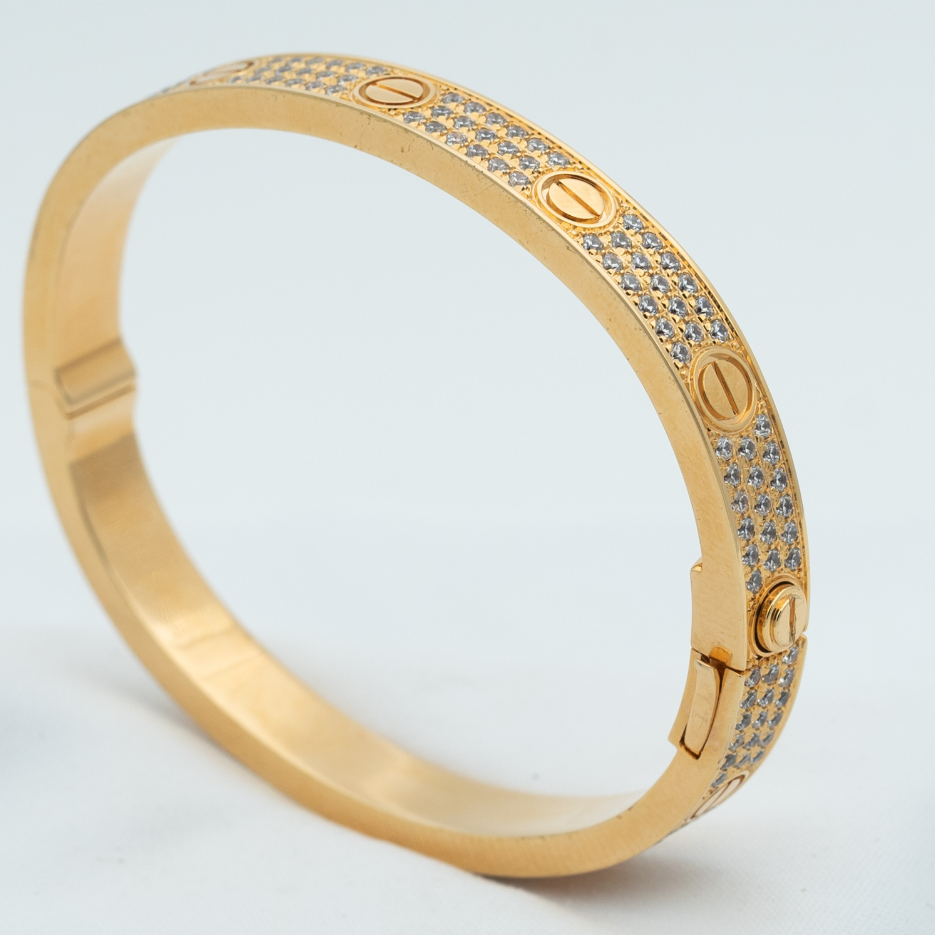 ¡®Jewelicorn¡¯LOVE BRACELET 6.1MM DIAMOND-PAVED