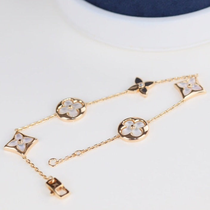 ¡®Jewelicorn¡¯LEAF CLOVER BRACELET