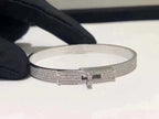 ¡®Jewelicorn¡¯HM KELLY BRACELET IN SILVER AND FULL PAVE DIAMOND
