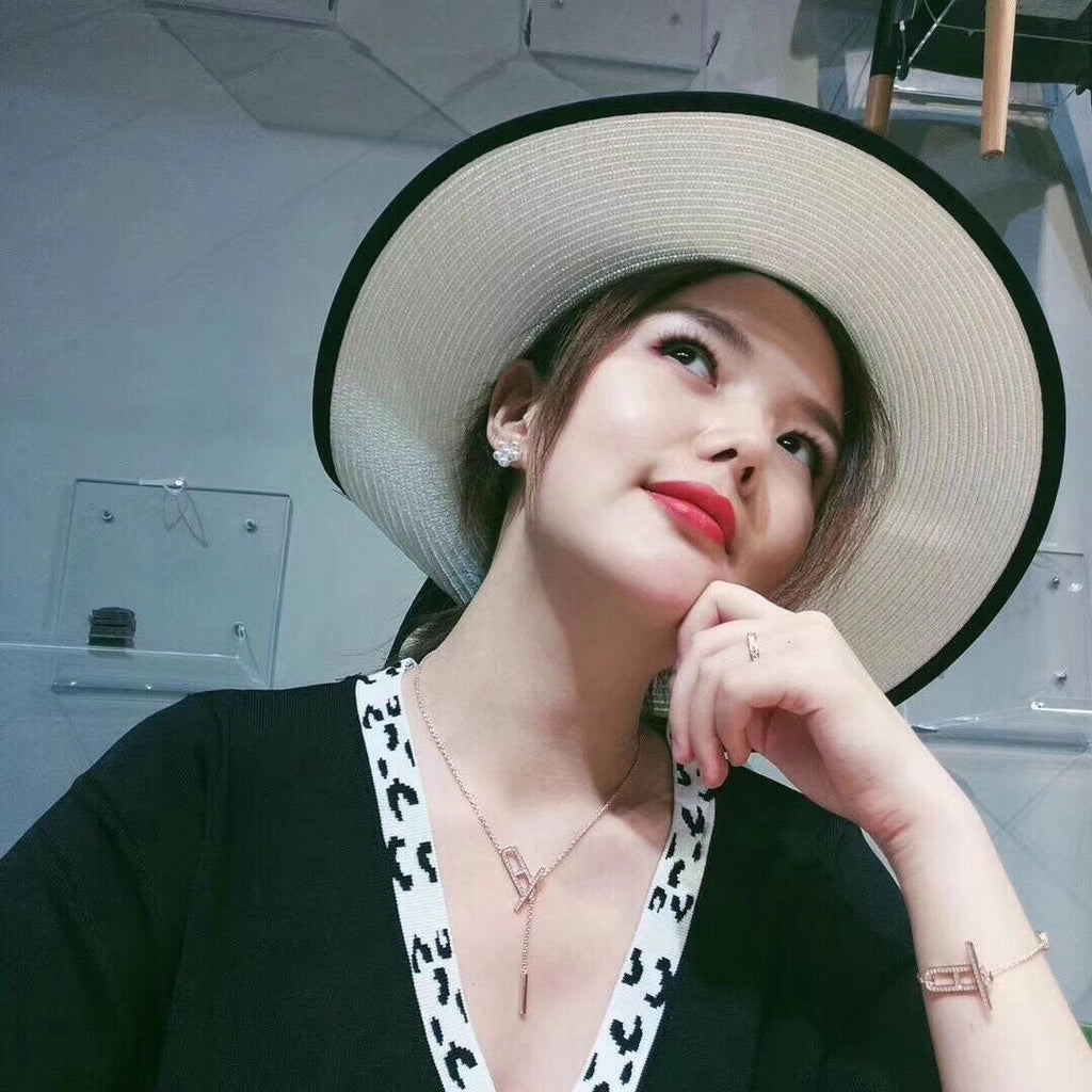 ¡®Jewelicorn¡¯HM NECKLACE PLATINUM ROSE GOLD DIAMOND