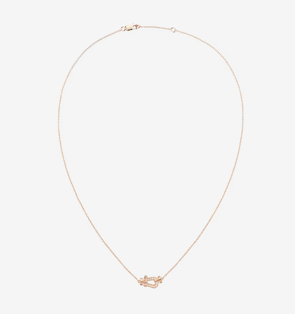 ¡®Jewelicorn¡¯FORCE 10 DIAMOND PINK GOLD NECKLACE MINI MODEL