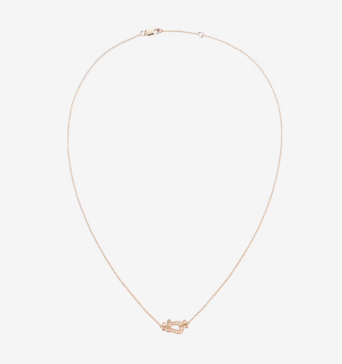 ¡®Jewelicorn¡¯FORCE 10 DIAMOND PINK GOLD NECKLACE MINI MODEL