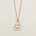 ¡®Jewelicorn¡¯AMULETTE PEDANT ROSE GOLD NECKLACE