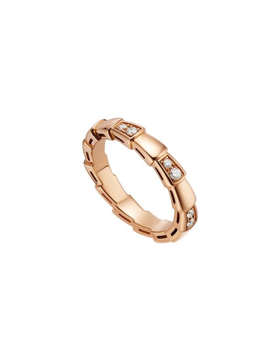 ¡®Jewelicorn¡¯SERPENTI RING PINK GOLD  3MM