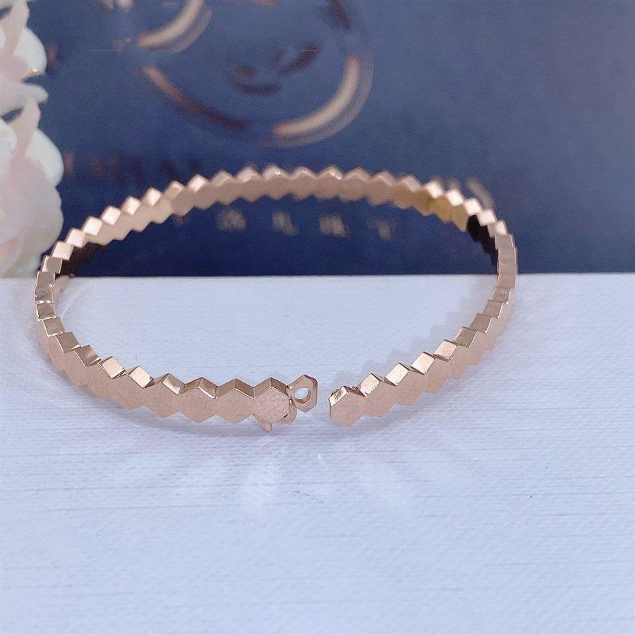 ¡®Jewelicorn¡¯BEE LOVE PINK GOLD BRACELET