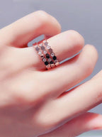 ¡®Jewelicorn¡¯BEE LOVE RING PINK GOLD DIAMOND
