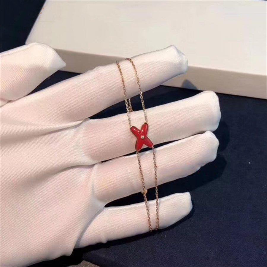 ¡®Jewelicorn¡¯JEUX BRACELET CARNELIAN PINK GOLD 1 DIAMOND