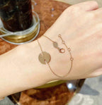 ¡®Jewelicorn¡¯JEUX DE BRACELET MOP PINK GOLD DIAMONDS