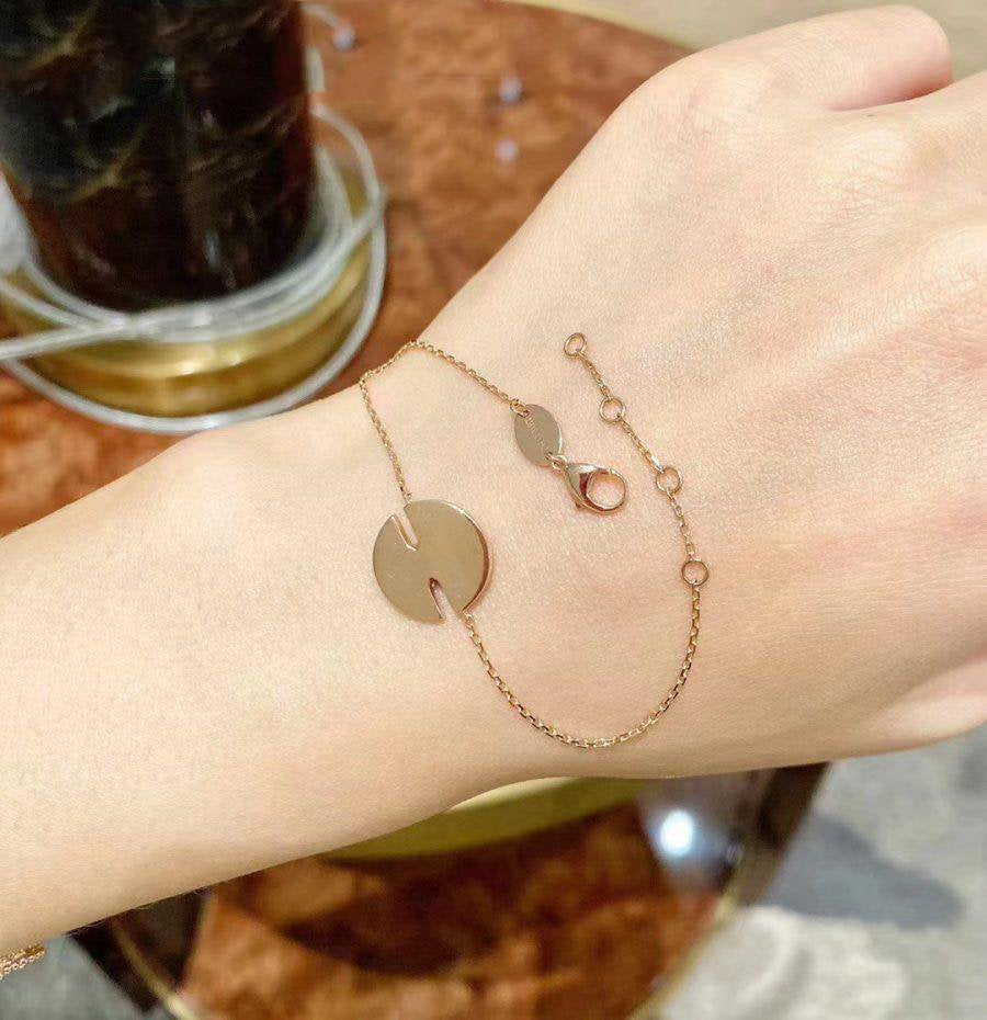 ¡®Jewelicorn¡¯JEUX DE BRACELET MOP PINK GOLD DIAMONDS