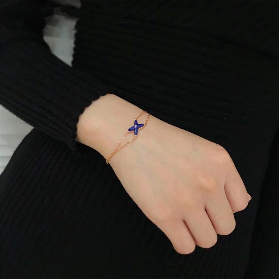 ¡®Jewelicorn¡¯Hollow Design Four-Leaf Clover Flower Shape Ring