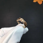 ¡®Jewelicorn¡¯LIENS RING PINK GOLD DIAMOND