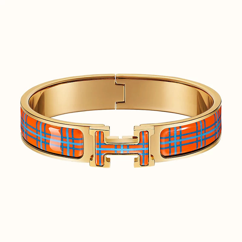 ¡®Jewelicorn¡¯H TARTAN BRACELET 12MM