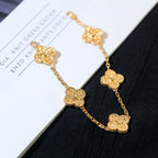 ¡®Jewelicorn¡¯CLOVER 5 MOTIFS BRONZING BRACELET