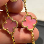 ¡®Jewelicorn¡¯CLOVER 5 PINK MOP BRACELET