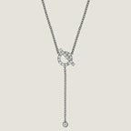 ¡®Jewelicorn¡¯FINESSE SILVER DIAMOND NECKLACE