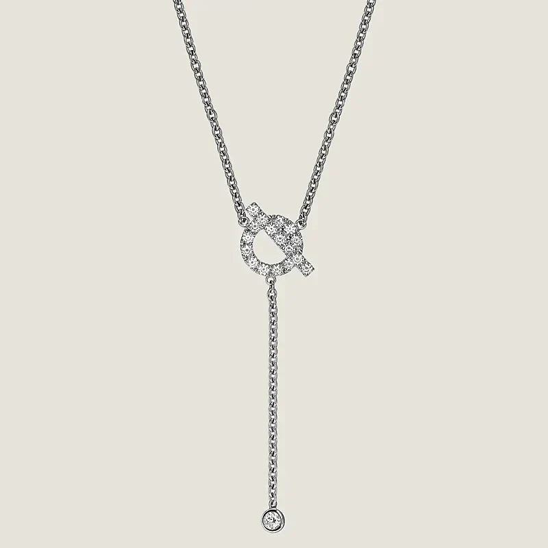 ¡®Jewelicorn¡¯FINESSE SILVER DIAMOND NECKLACE