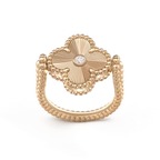 ¡®Jewelicorn¡¯CLOVER RIVERSIBLE ROSE GOLD RING