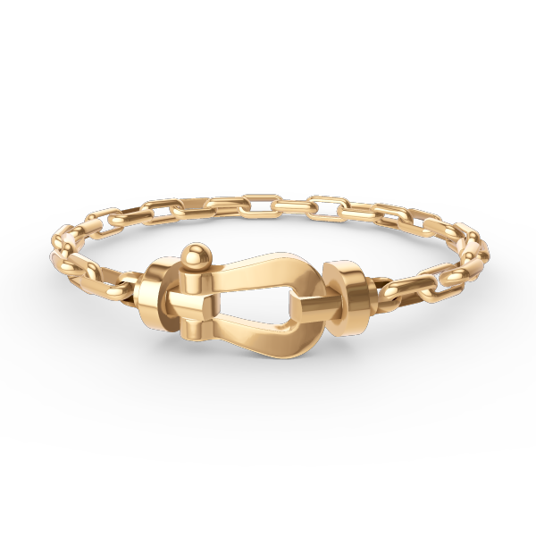 ¡®Jewelicorn¡¯FORCE LARGE HORSESHOE CLASP  METAL BRACELET