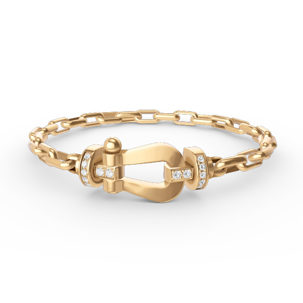 ¡®Jewelicorn¡¯FORCE LARGE HORSESHOE CLASP  METAL BRACELET
